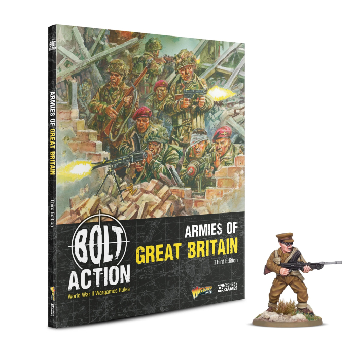 Bolt Action: Armies of Great Britain – inkl. Capt. John Henry Cound Brunt